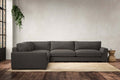 Guddu Grand Left Hand Corner Sofa - Brera Linen Granite