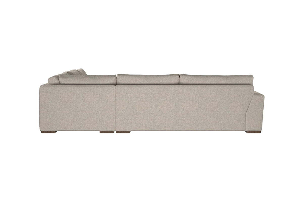 Guddu Large Right Hand Corner Sofa - Brera Linen Smoke