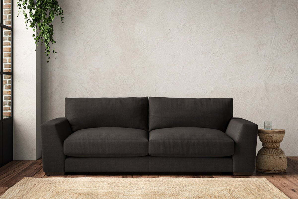 Guddu Large Sofa - Brera Linen Espresso