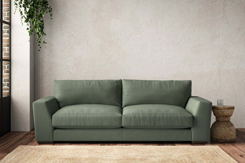 Guddu Large Sofa - Brera Linen Jade