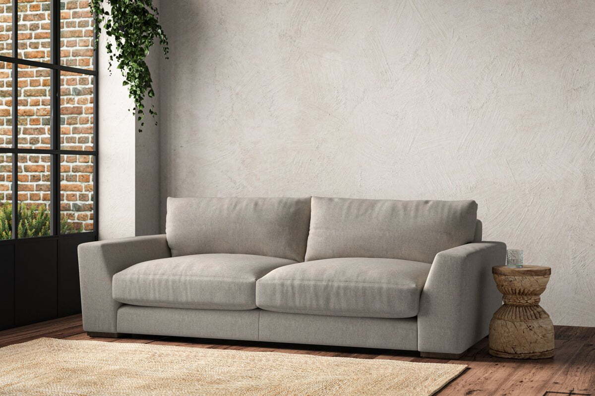 Guddu Large Sofa - Brera Linen Natural