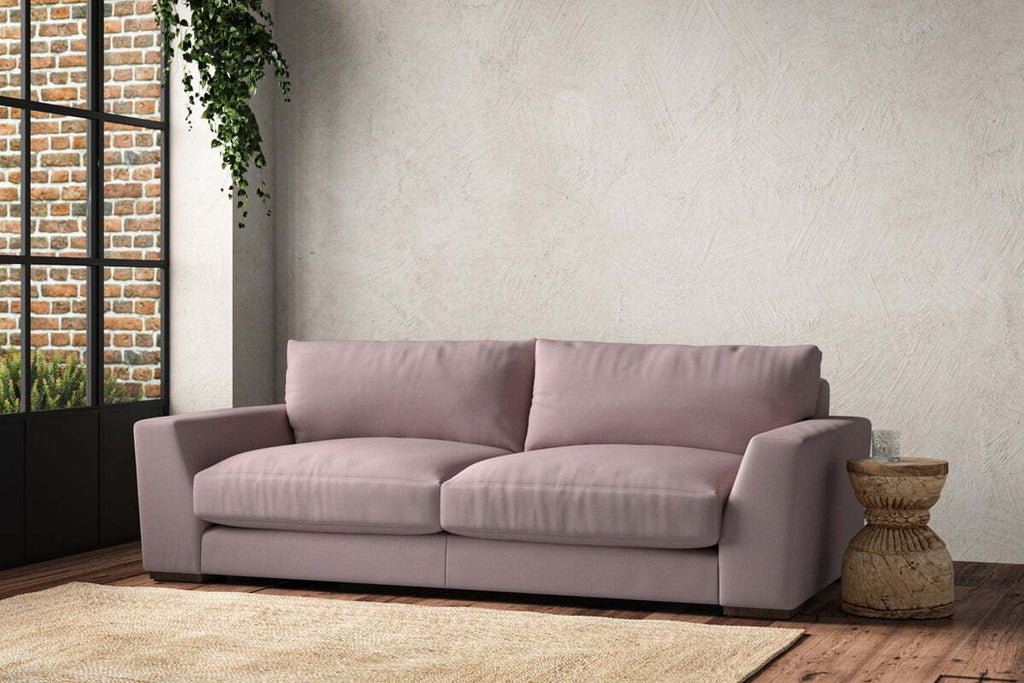Guddu Large Sofa - Recycled Cotton Lavender