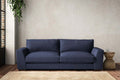 Guddu Large Sofa - Recycled Cotton Navy