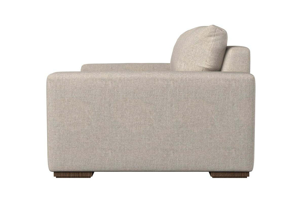 Guddu Love Seat - Brera Linen Dusk