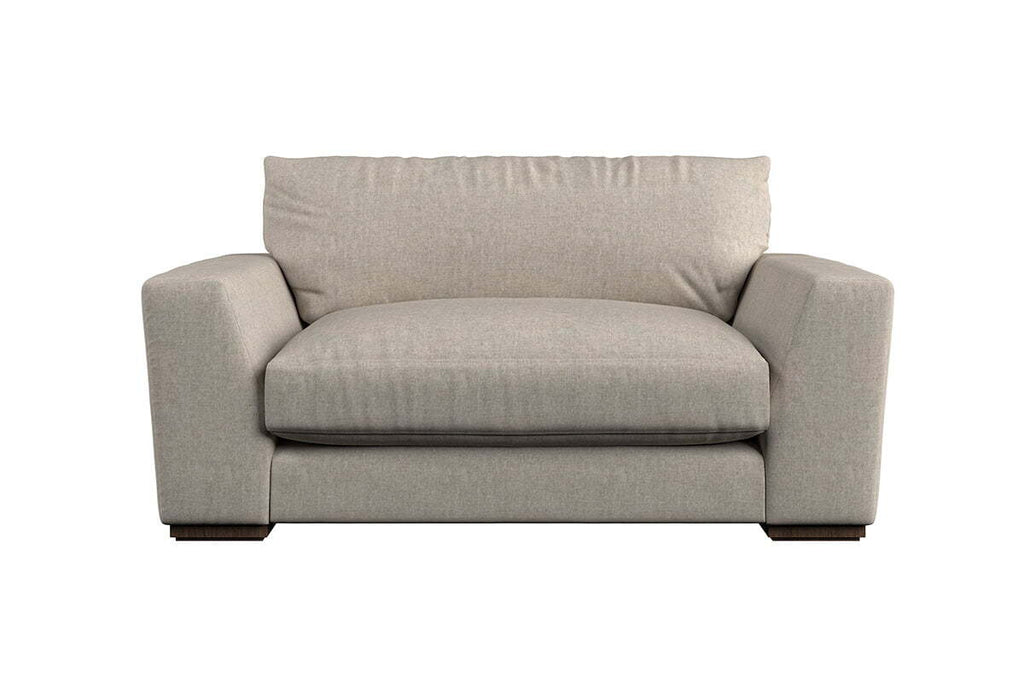 Guddu Love Seat - Brera Linen Indigo