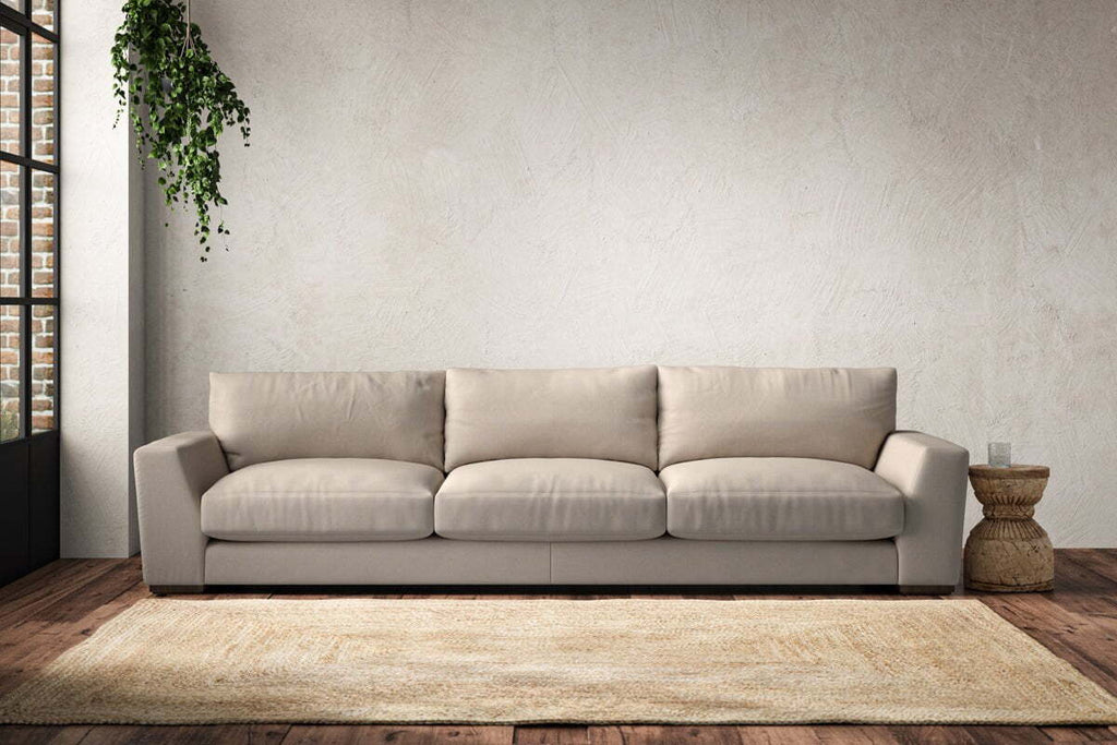 Guddu Super Grand Sofa - Recycled Cotton Natural