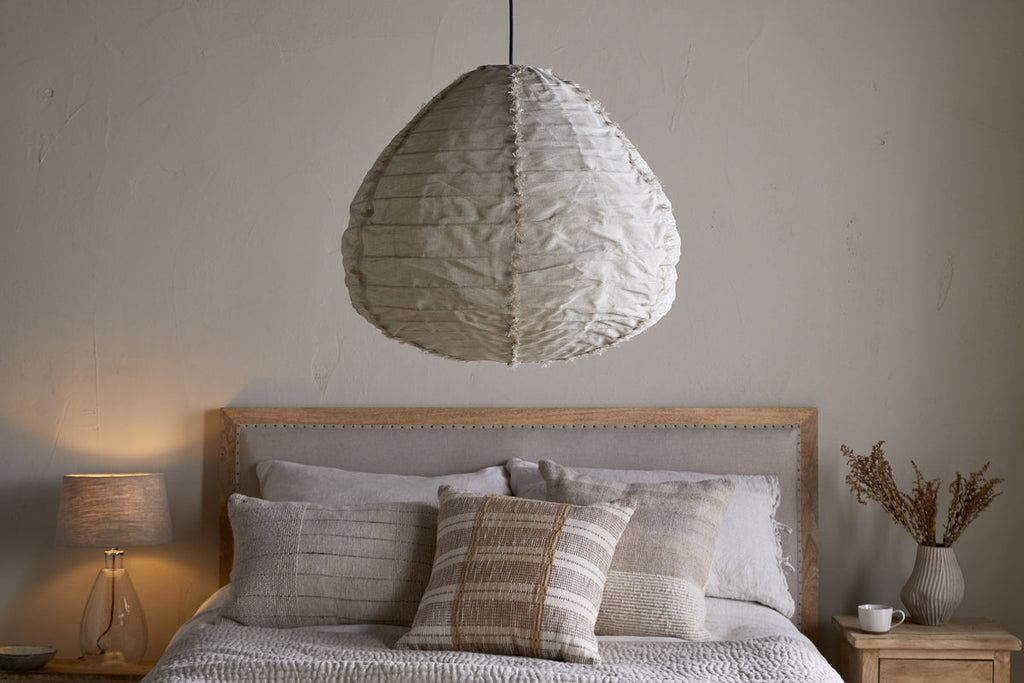 Hirana Linen Lampshade - Natural - Large