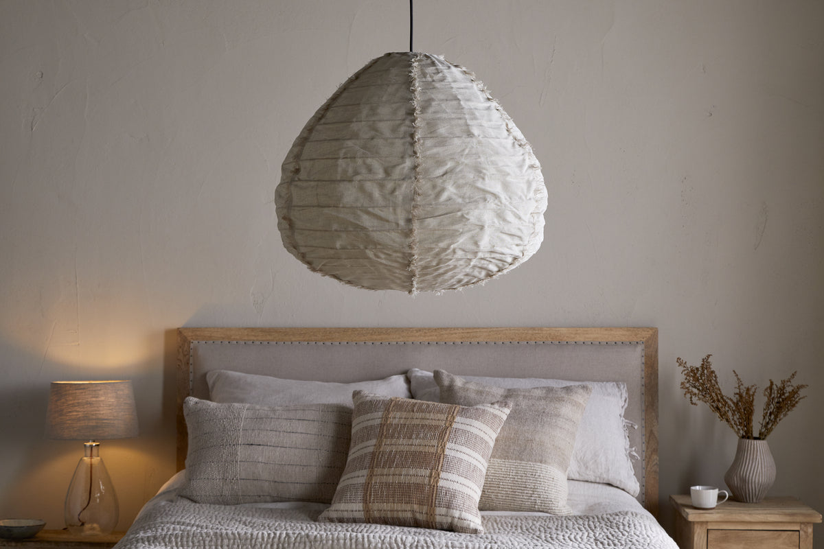 Hirana Linen Lampshade - Natural - Large