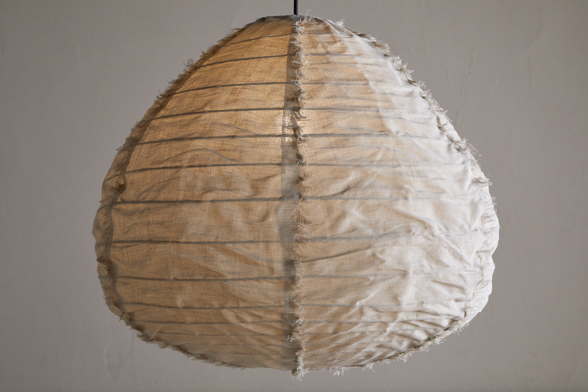 Hirana Linen Lampshade - Natural - Large