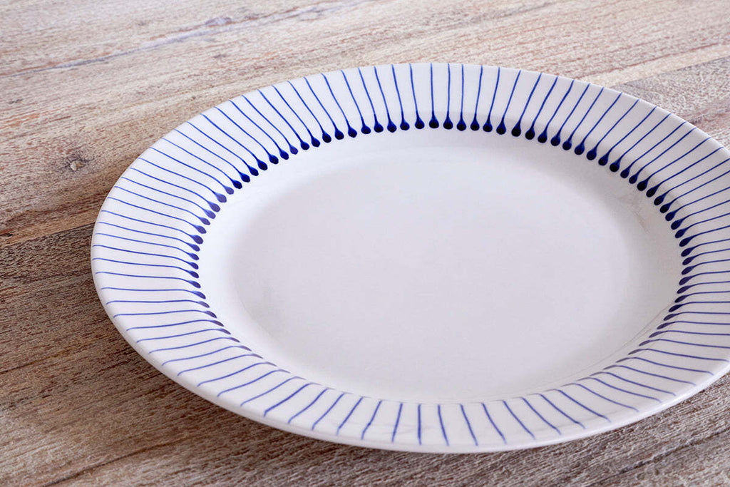 Iba Dinner Plate - Indigo