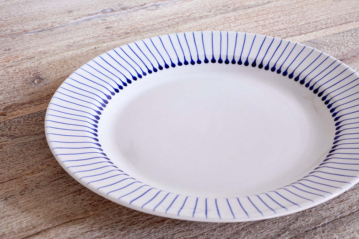 Iba Dinner Plate - Indigo