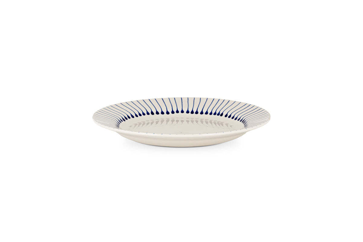Iba Dinnerware Set - Indigo - (Set of 12)