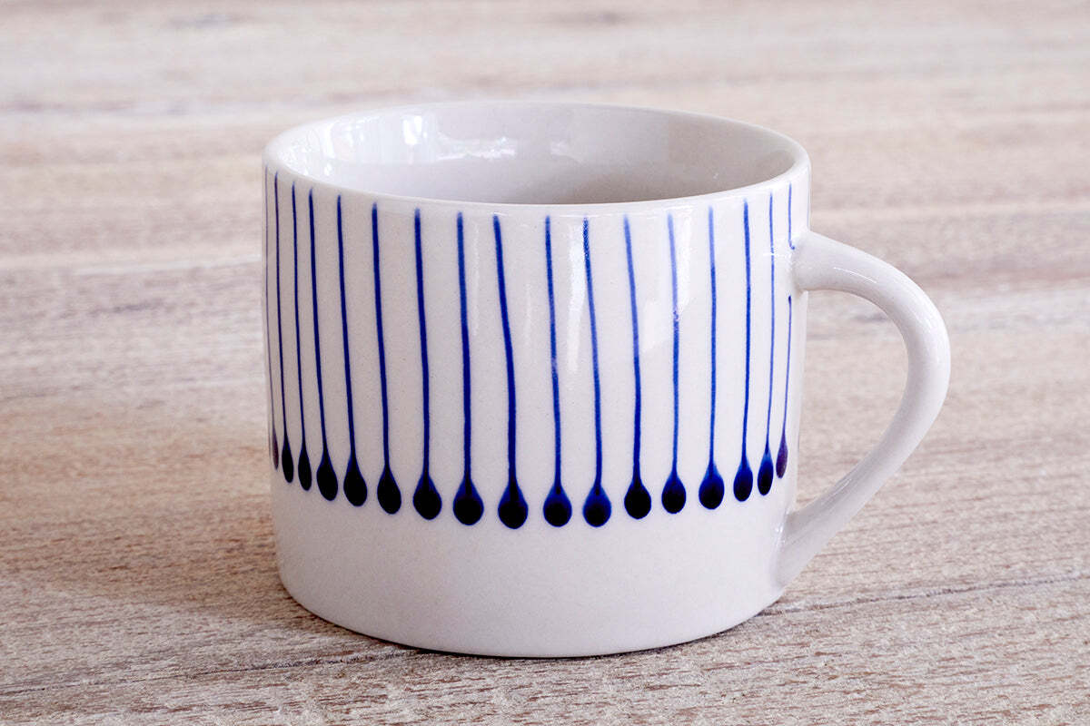 Iba Mug - Indigo - Small (Set of 2)