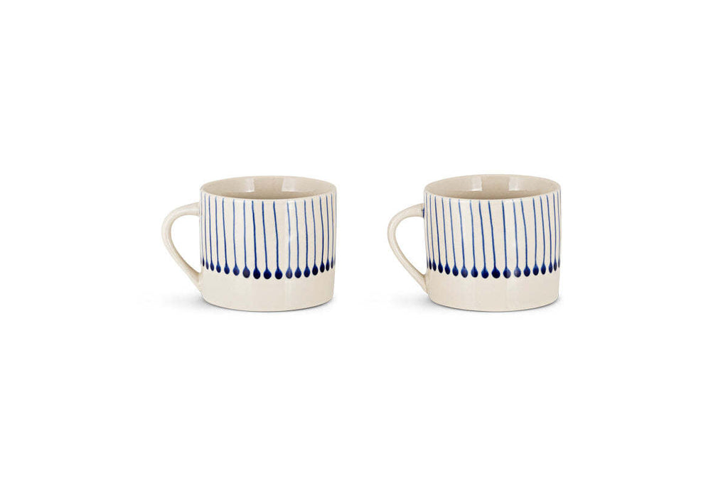 Iba Mug - Indigo - Small (Set of 2)