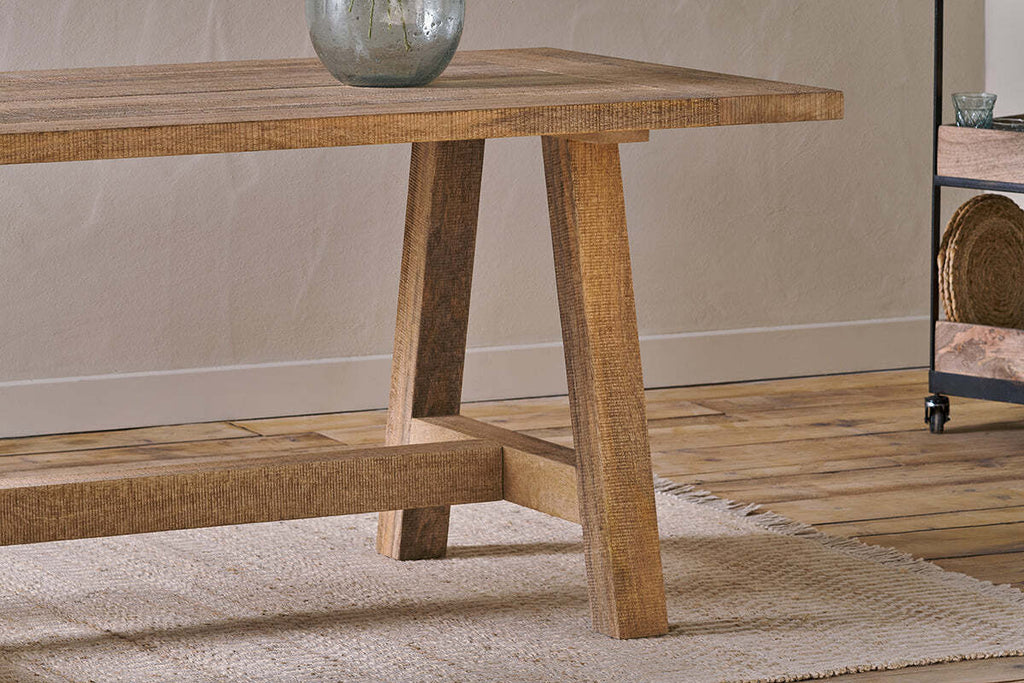 Indali Mango Wood Dining Table - Natural