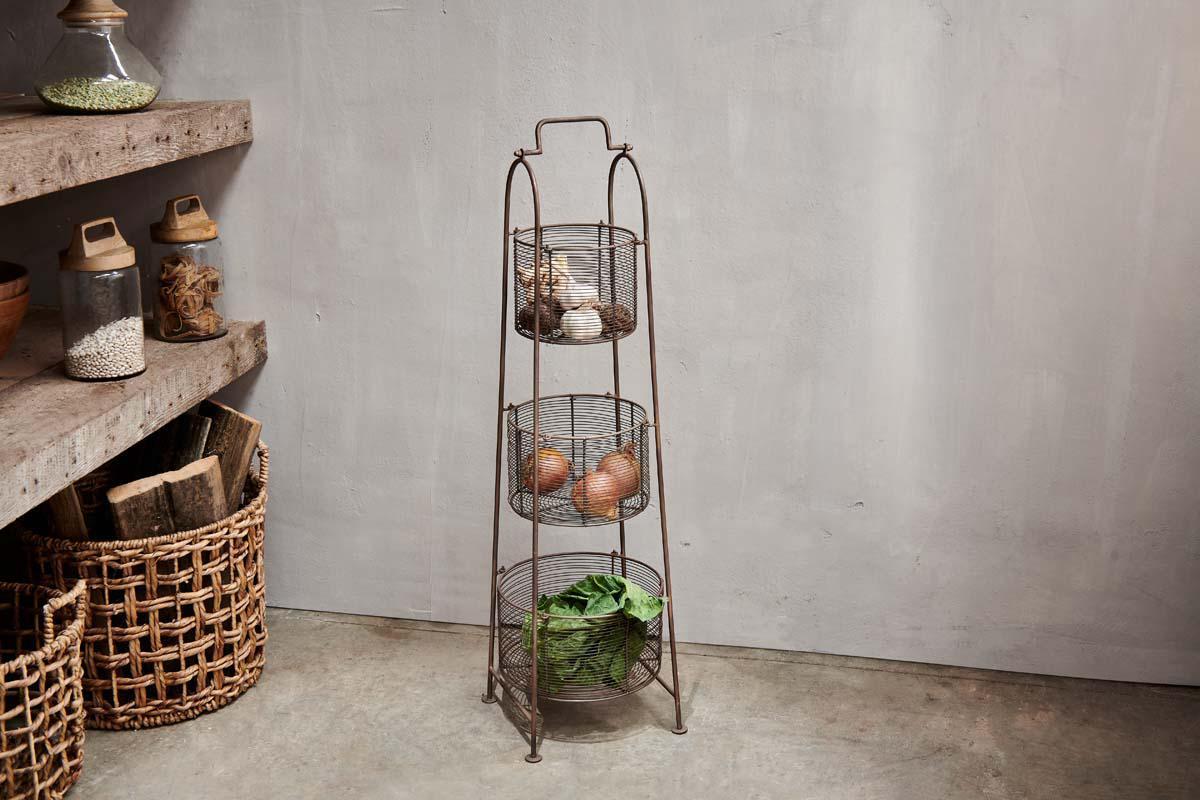 Inkollu Three-Tiered Storage Stand