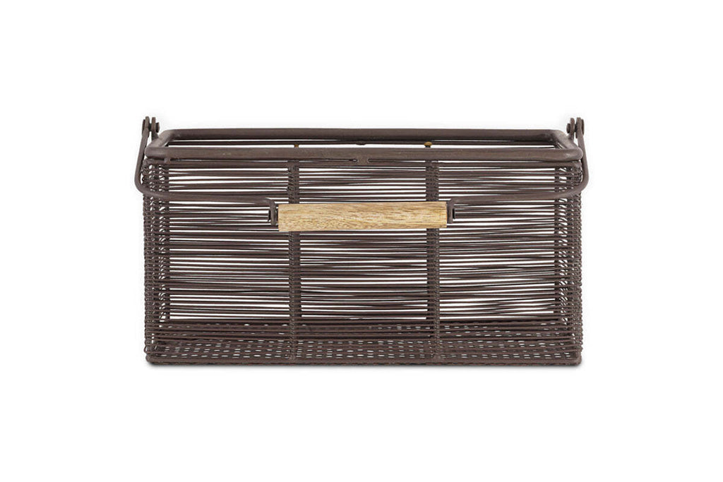 Inkollu Wire Cutlery Holder - Aged Brass
