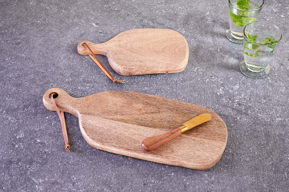 Jabari Mango Wood Board - Natural