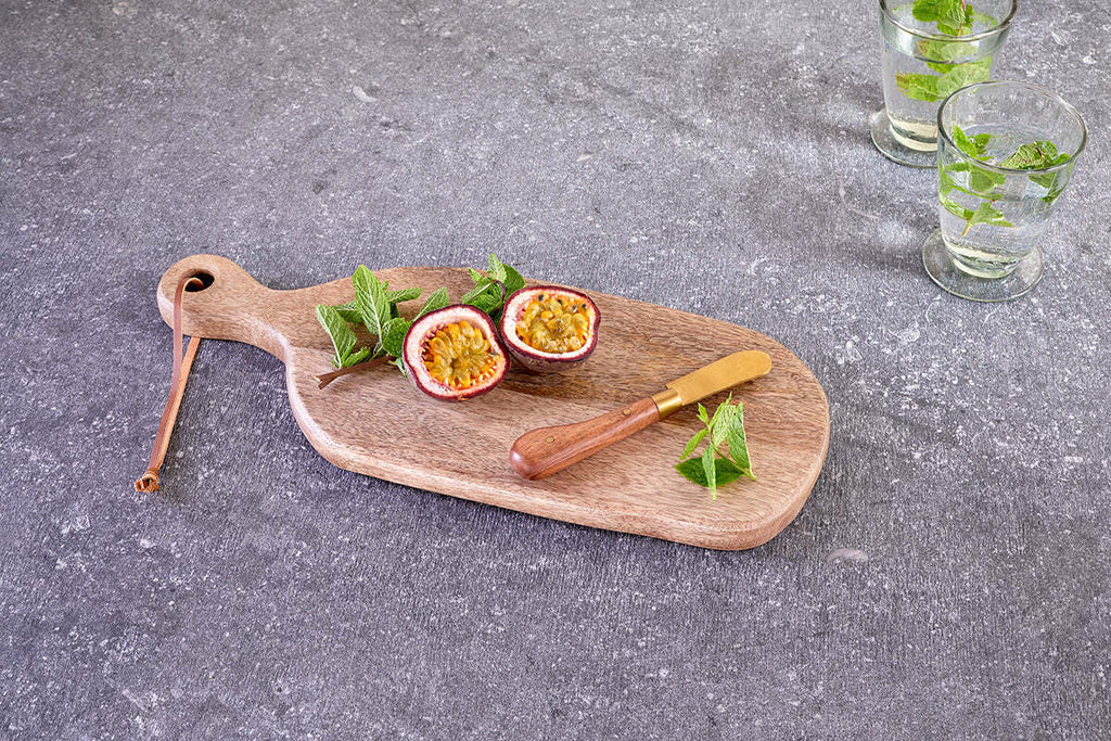 Jabari Mango Wood Board - Natural