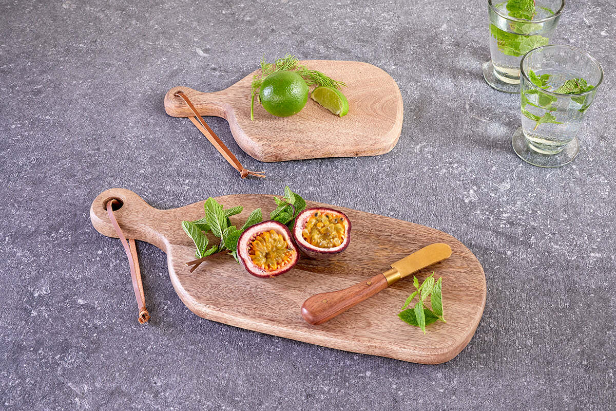Jabari Mango Wood Board - Natural