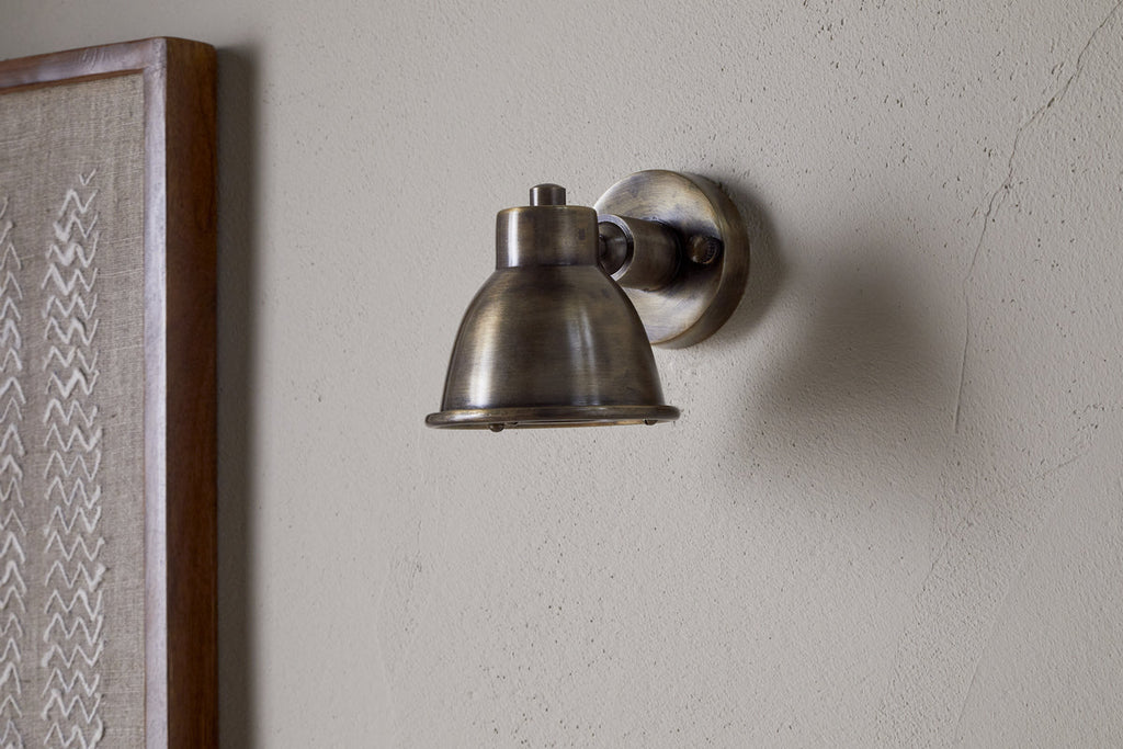 Kasai Brass Spotlight - Antique Brass
