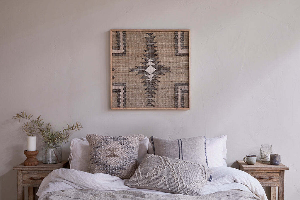 Katong Textured Wall Art - Grey