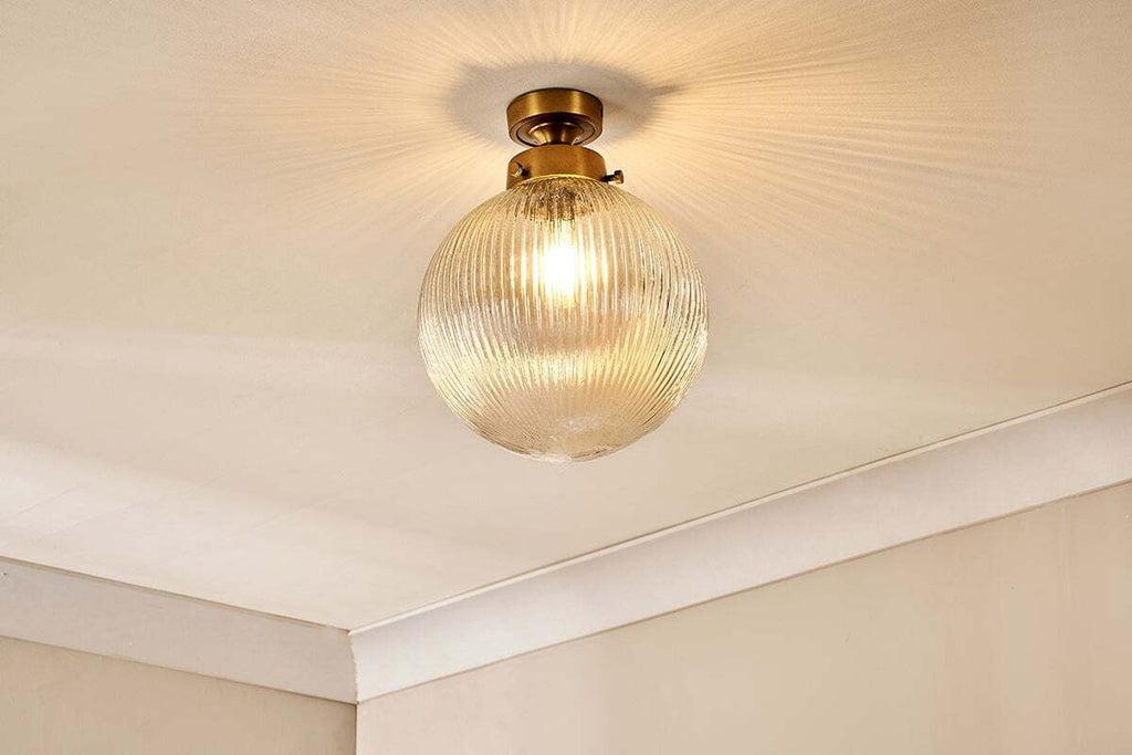 Konnie Bathroom Ceiling Light - Clear