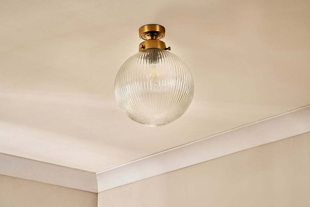 Konnie Bathroom Ceiling Light - Clear