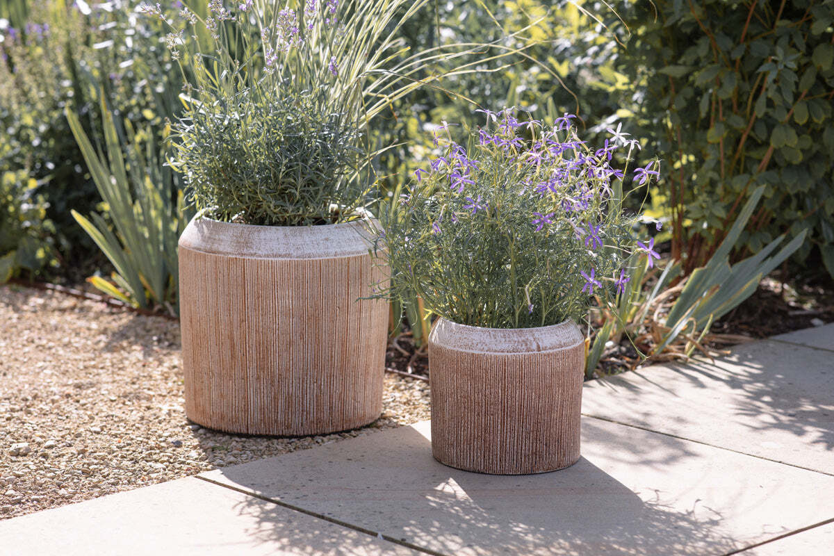 Kubo Ceramic Planter - Terracotta