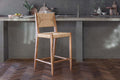 Lohanda Acacia & Munja Grass Counter Chair - Natural