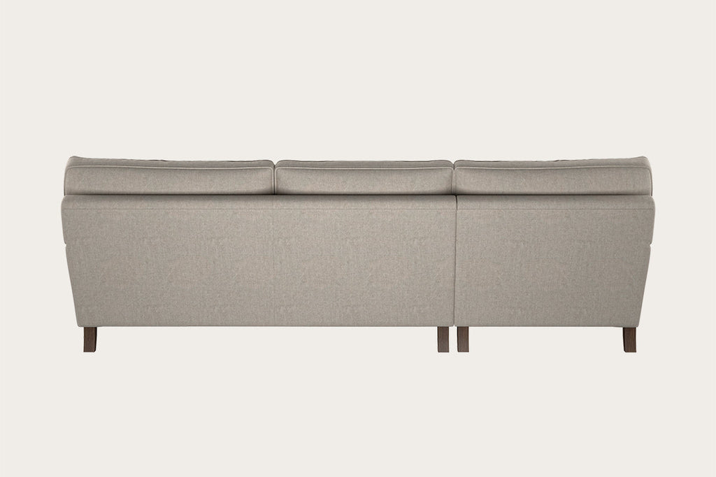 Marri Grand Left Hand Chaise Sofa - Brera Linen Natural