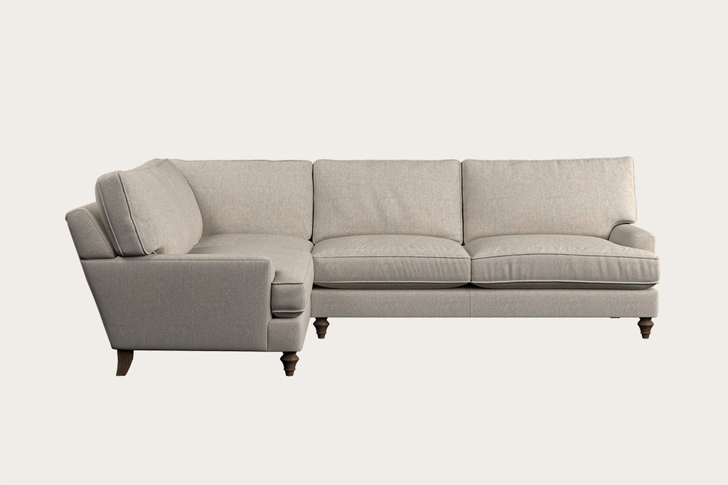 Marri Grand Left Hand Corner Sofa - Brera Linen Natural