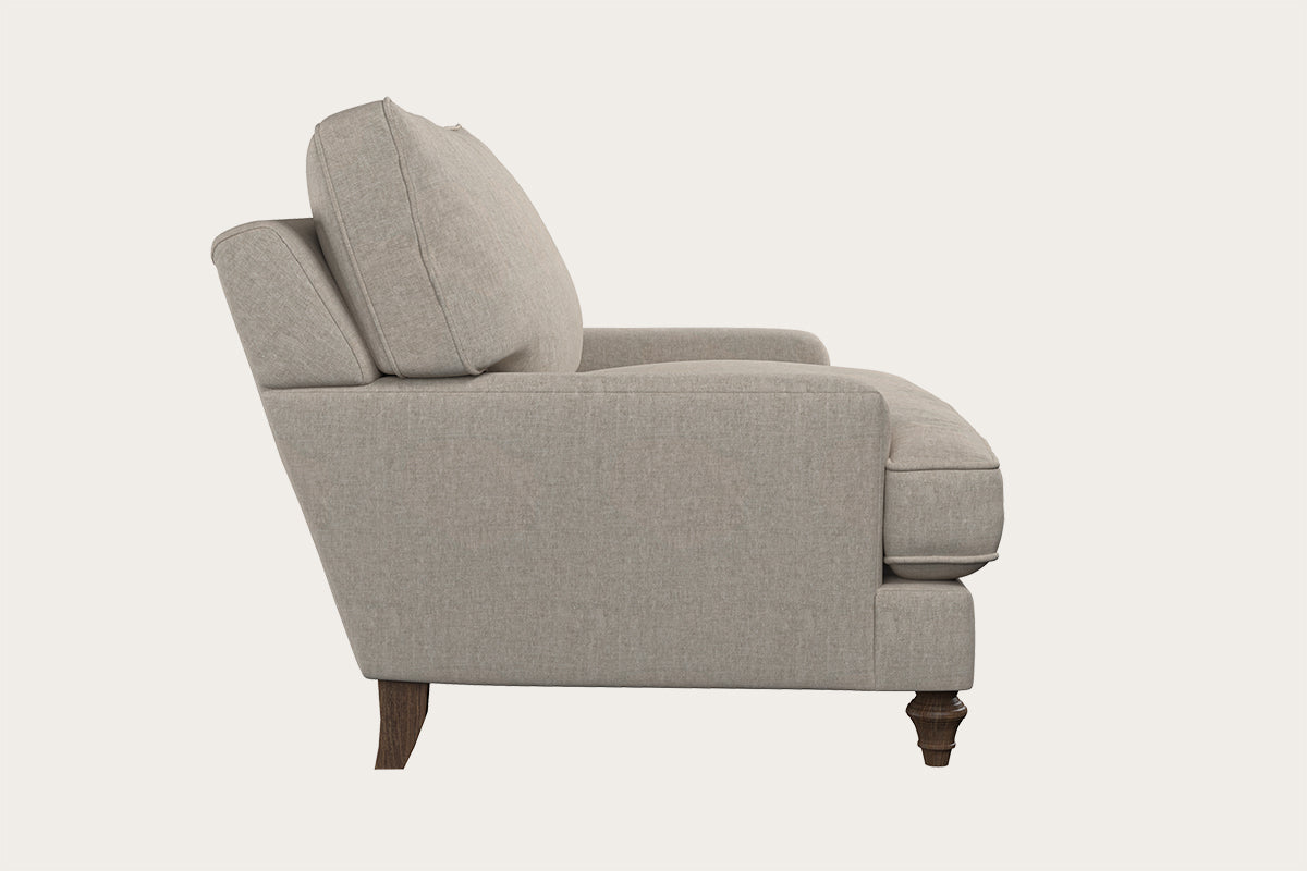 Marri Love Seat - Brera Linen Natural