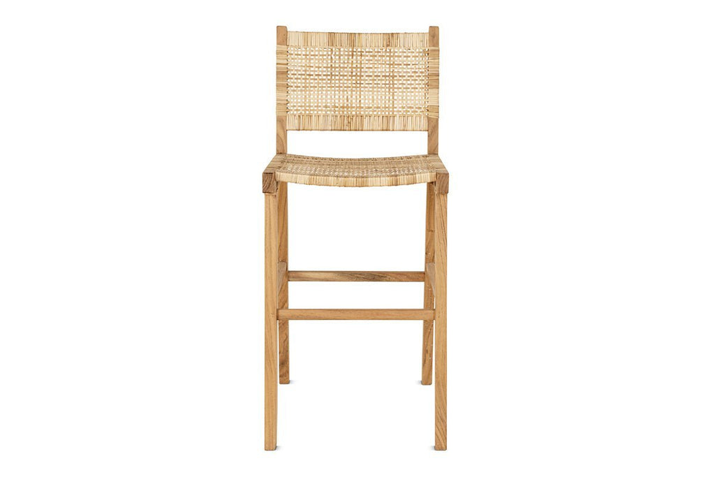 Madrisana Acacia & Rattan Bar Stool