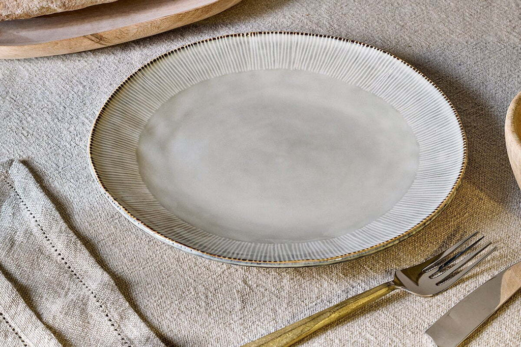 Malia Dinnerware Set - Cream (Set of 12)