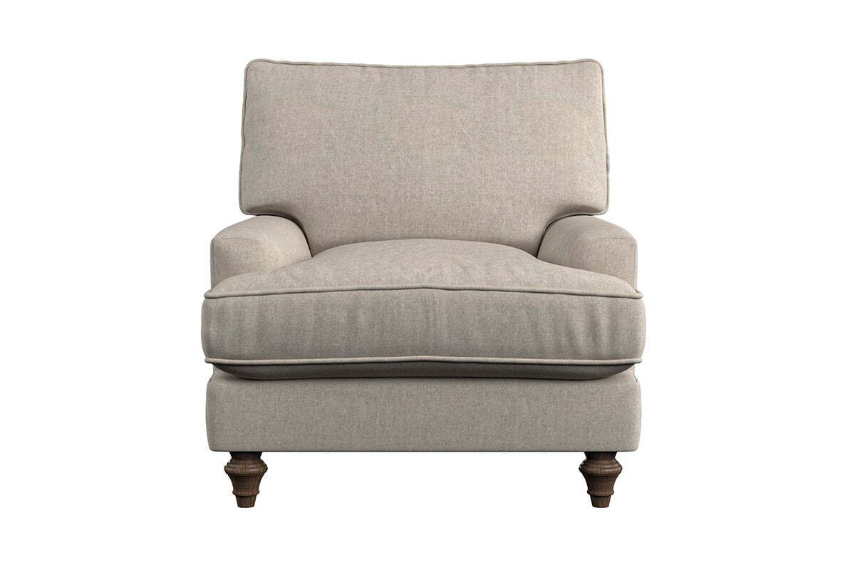 Marri Armchair - Brera Linen Espresso