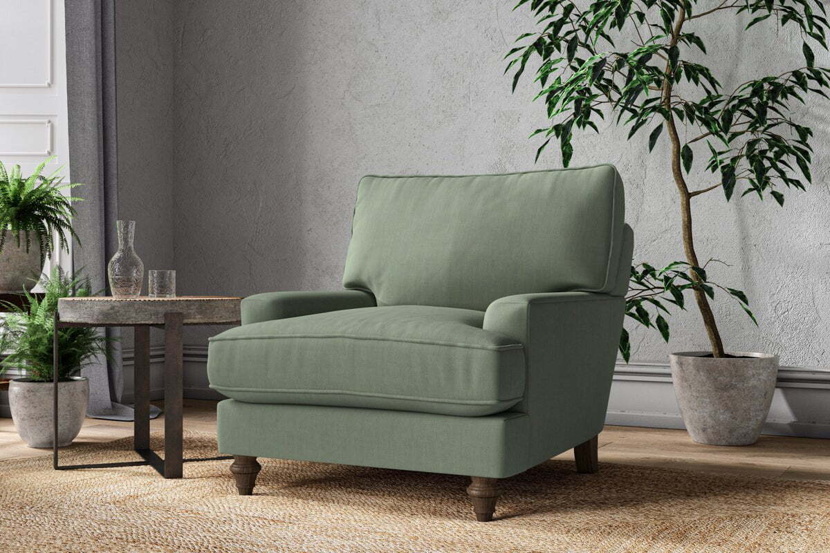 Marri Armchair - Brera Linen Jade
