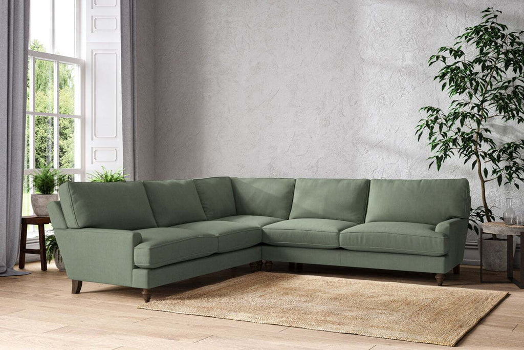Marri Grand Corner Sofa - Brera Linen Jade
