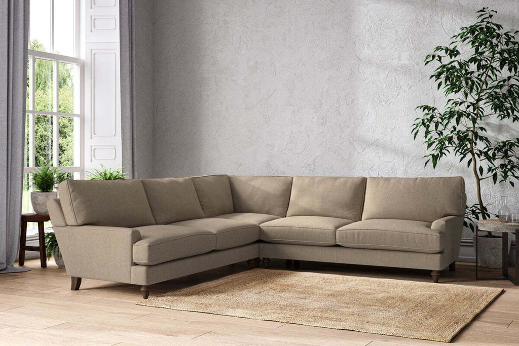 Marri Grand Corner Sofa - Brera Linen Pebble