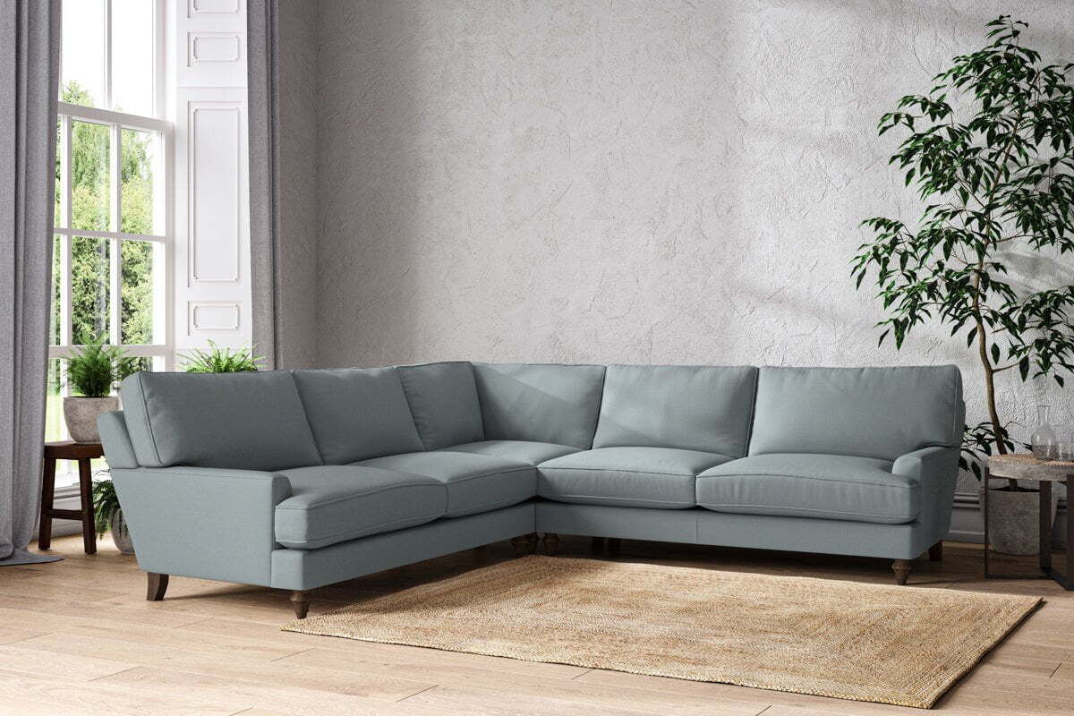 Marri Grand Corner Sofa - Recycled Cotton Horizon