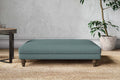 Marri Grand Footstool - Recycled Cotton Airforce