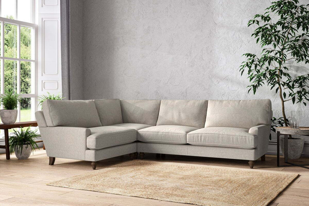 Marri Grand Left Hand Corner Sofa - Brera Linen Natural