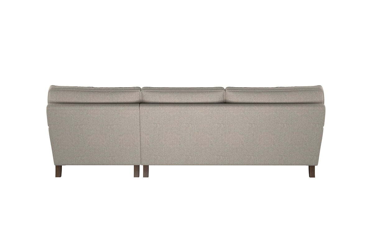 Marri Grand Right Hand Chaise Sofa - Brera Linen Chestnut
