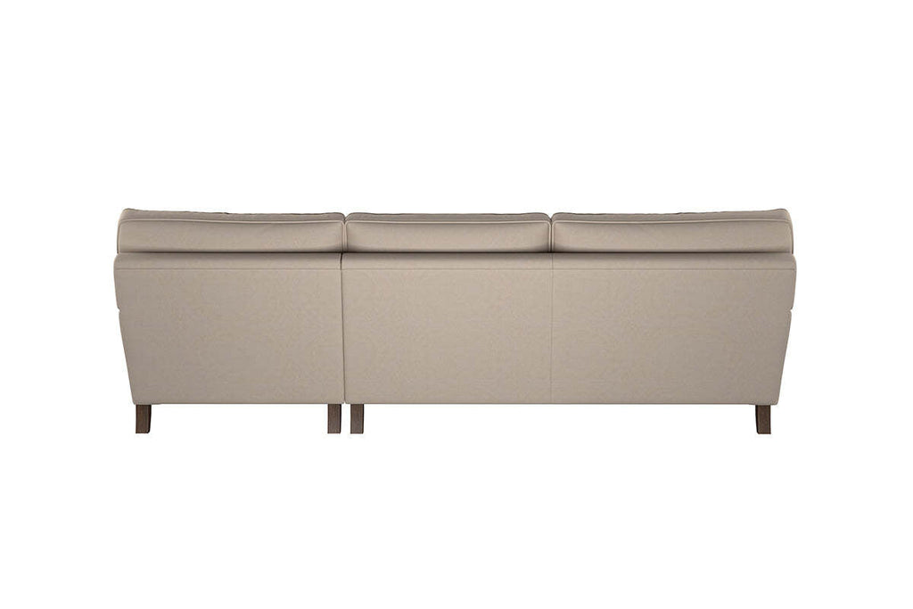 Marri Grand Right Hand Chaise Sofa - Recycled Cotton Seaspray