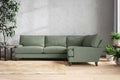 Marri Grand Right Hand Corner Sofa - Brera Linen Jade