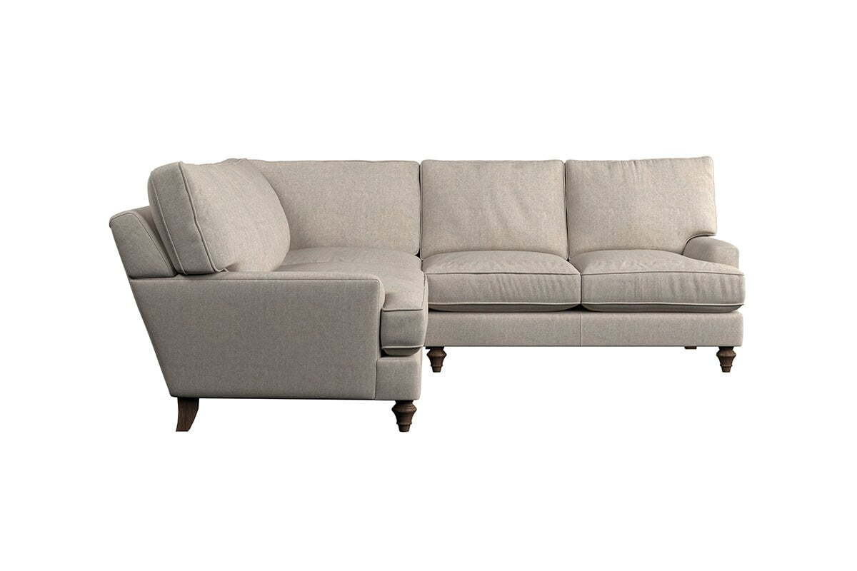Marri Large Corner Sofa - Brera Linen Charcoal