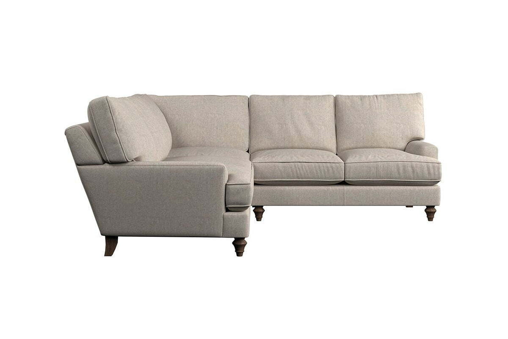 Marri Large Corner Sofa - Brera Linen Espresso