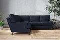 Marri Large Corner Sofa - Brera Linen Indigo