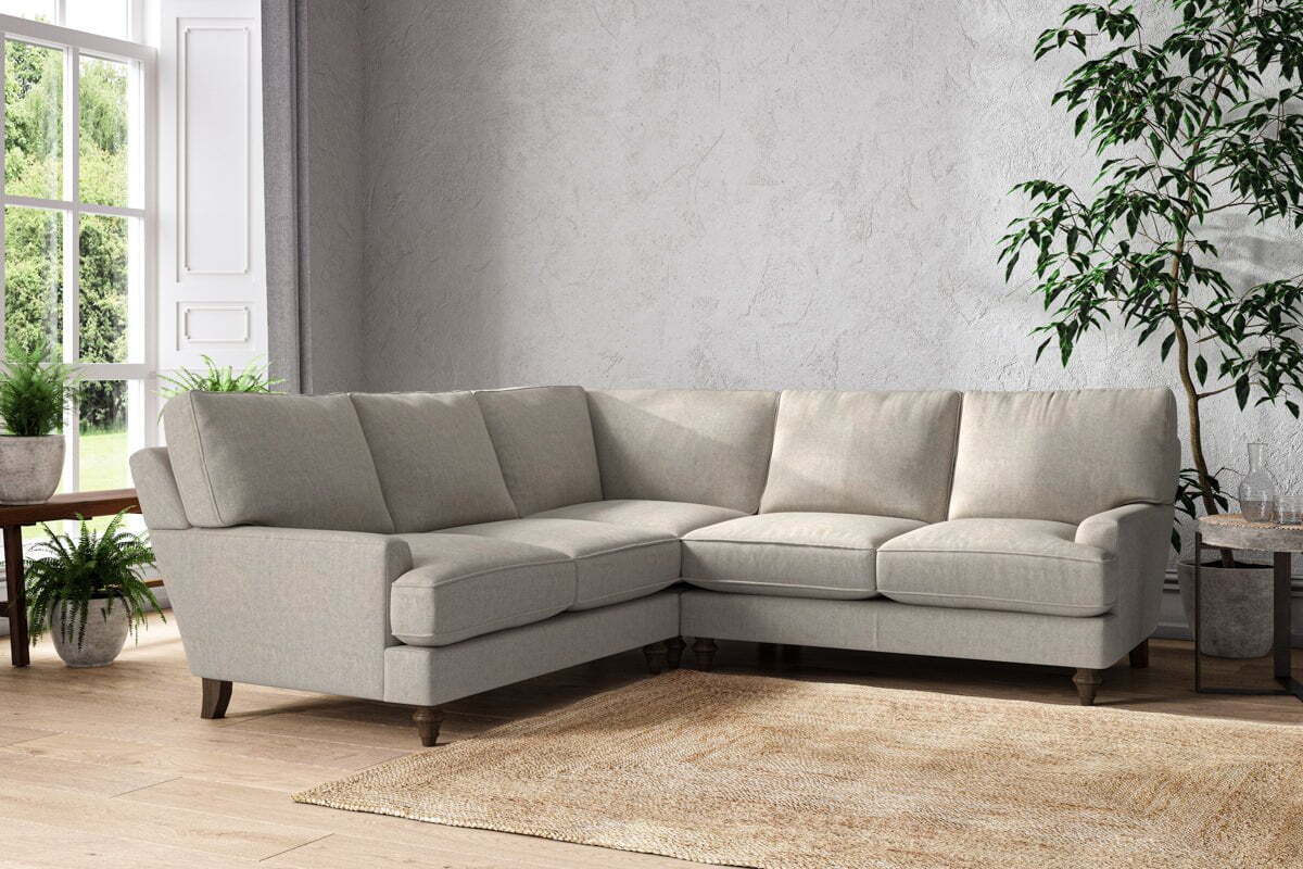 Marri Large Corner Sofa - Brera Linen Natural