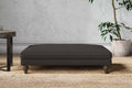 Marri Large Footstool - Brera Linen Espresso